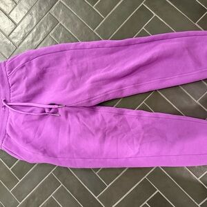 Lululemon scuba Purple Jogger Pants